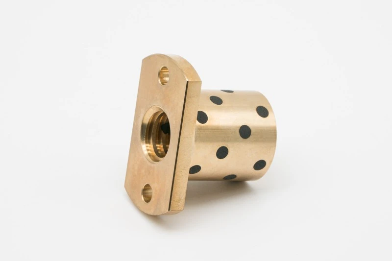 Oil-Free Trapezoidal Nut for Vacuum Chambers